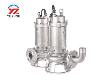 الصين مضخة مياه الصرف الصحي الغاطسة الفولاذ المقاوم للصدأ ، مضخة نقل غاطسة 1hp 5hp المزود
