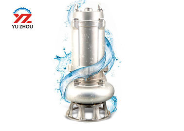 مضخة مياه الصرف الصحي الغاطسة الفولاذ المقاوم للصدأ ، مضخة نقل غاطسة 1hp 5hp المزود